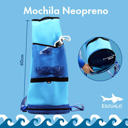 MOCHILA DE NEOPRENO