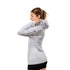 CAMISETA DE PESCA DAMA GRIS
