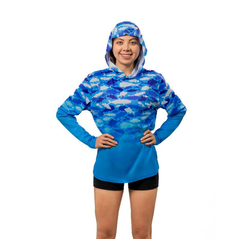 CAMISETA DE PESCA DAMA