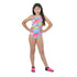 TRAJE DE BAÑO INFANTIL NIÑA OLIMPICO MULTICOLOR MOD 3005