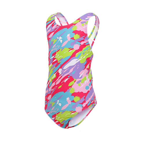 TRAJE DE BAÑO INFANTIL NIÑA OLIMPICO MULTICOLOR MOD 3005