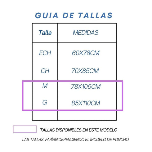 PONCHO LILA