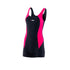TRAJE DE BAÑO INFANTIL NIÑA TIPO JAMMER COMBINADO ROSA MOD. 1001-1