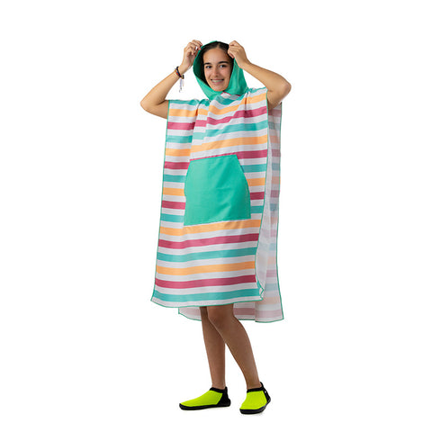 PONCHO MULTICOLOR