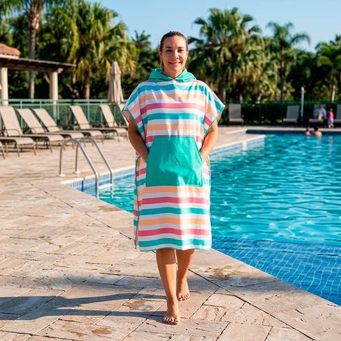 PONCHO MULTICOLOR