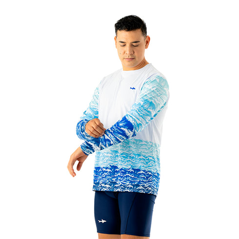 RASHGUARD OCEANO AZUL CABALLERO