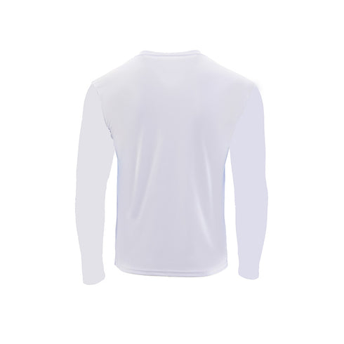 RASHGUARD COLOR SOLIDO BLANCO CABALLERO