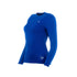 RASHGUARD COLOR SOLIDO AZUL DAMA