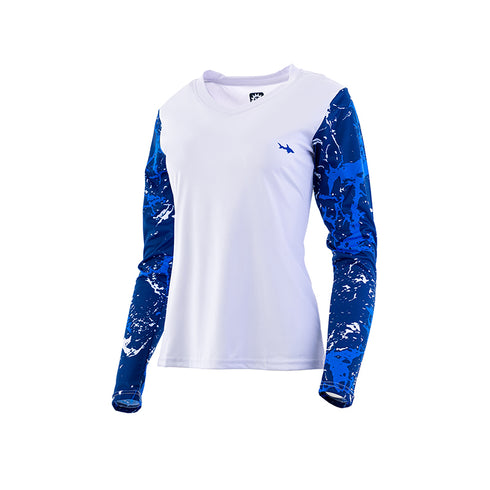 RASHGUARD CORAL BLANCA DAMA
