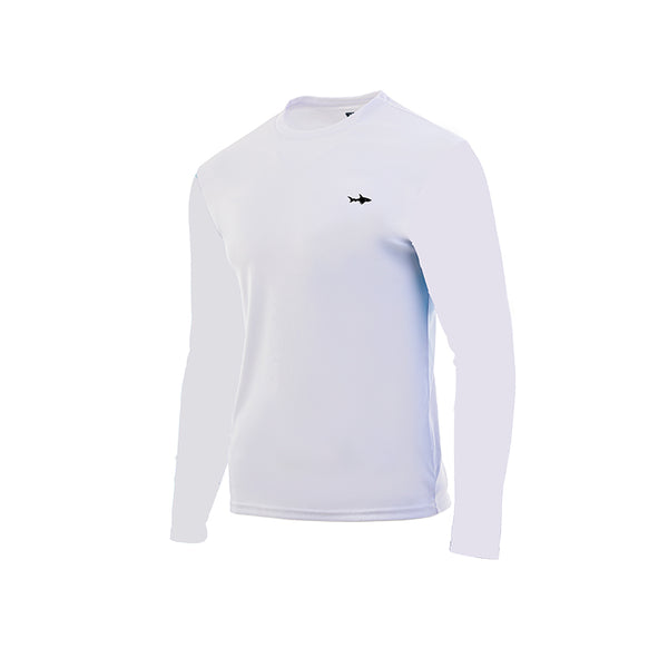 RASHGUARD COLOR SOLIDO BLANCO CABALLERO