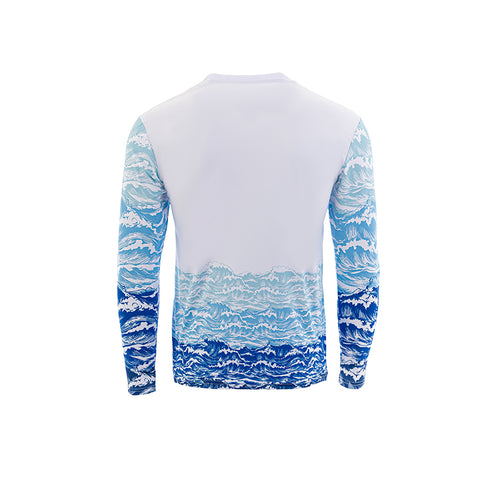 RASHGUARD OCEANO AZUL CABALLERO