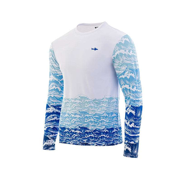 RASHGUARD OCEANO BLANCA CABALLERO