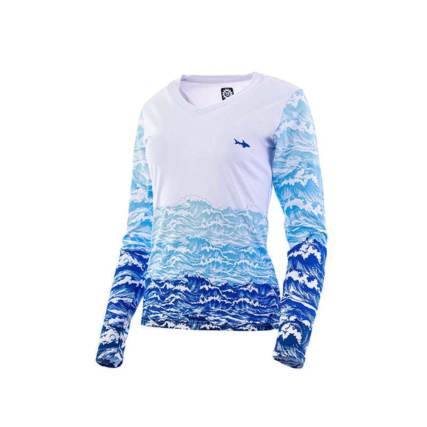 RASHGUARD OCEANO BLANCA DAMA