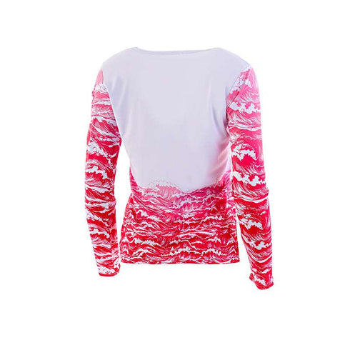 RAHGUARD OCÉANO ROJA DAMA