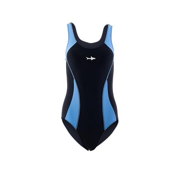TRAJE DE BAÑO DAMA OLIMPICO ONE PIECE AZUL MOD. 1002