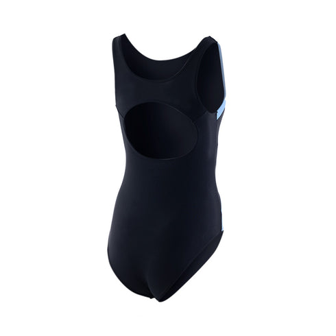 TRAJE DE BAÑO DAMA OLIMPICO TRAZO AZUL MOD. 1003-1