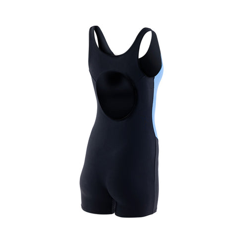 TRAJE DE BAÑO DAMA JAMMER CORTO COMBINADO AZUL MOD. 1011