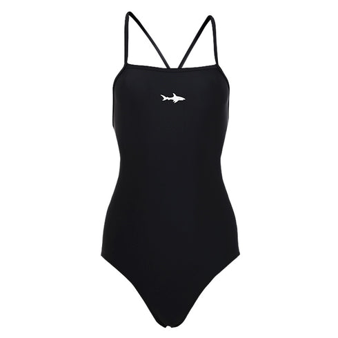 TRAJE DE BAÑO DAMA OLIMPICO RACEBACK NEGRO MOD 1023