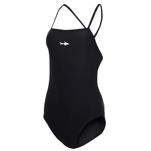 TRAJE DE BAÑO DAMA OLIMPICO RACEBACK NEGRO MOD 1023