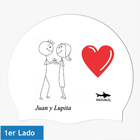 PAREJA Y MENSAJE SAN ESCUALENTIN - PERSONALIZADA
