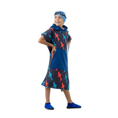 PONCHO TIBURONES