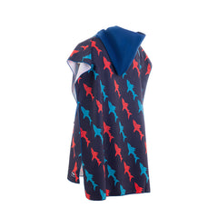 PONCHO TIBURONES