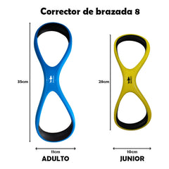 CORRECCIÓN DE BRAZADA OCHO JUNIOR