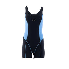 TRAJE DE BAÑO DAMA JAMMER CORTO COMBINADO AZUL MOD. 1011