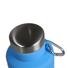 BOTELLA PLEGABLE AZUL 500ML