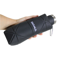 BOTELLA PLEGABLE NEGRA 700ML