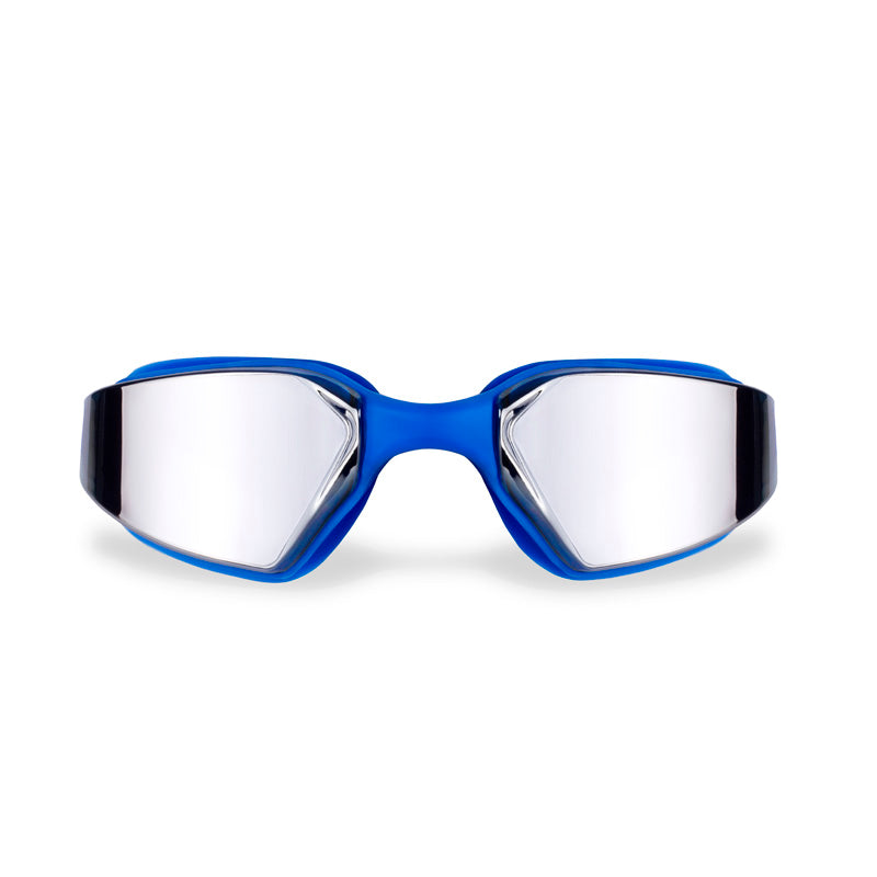  Gafas de natación para niños y adolescentes con marco grande  para natación, gafas de natación de una sola pieza (color: marco negro). :  Deportes y Actividades al Aire Libre